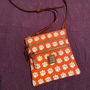 Dooney and Bourke Clemson Tigers Crossbody Bag